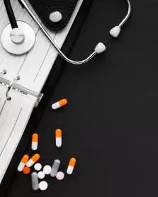 Pills provided by long-term care pharmacy